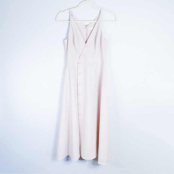 Dress the Population- Blush Button Dress - Picture 2 of 5